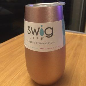 Swig stemless flute to go cup